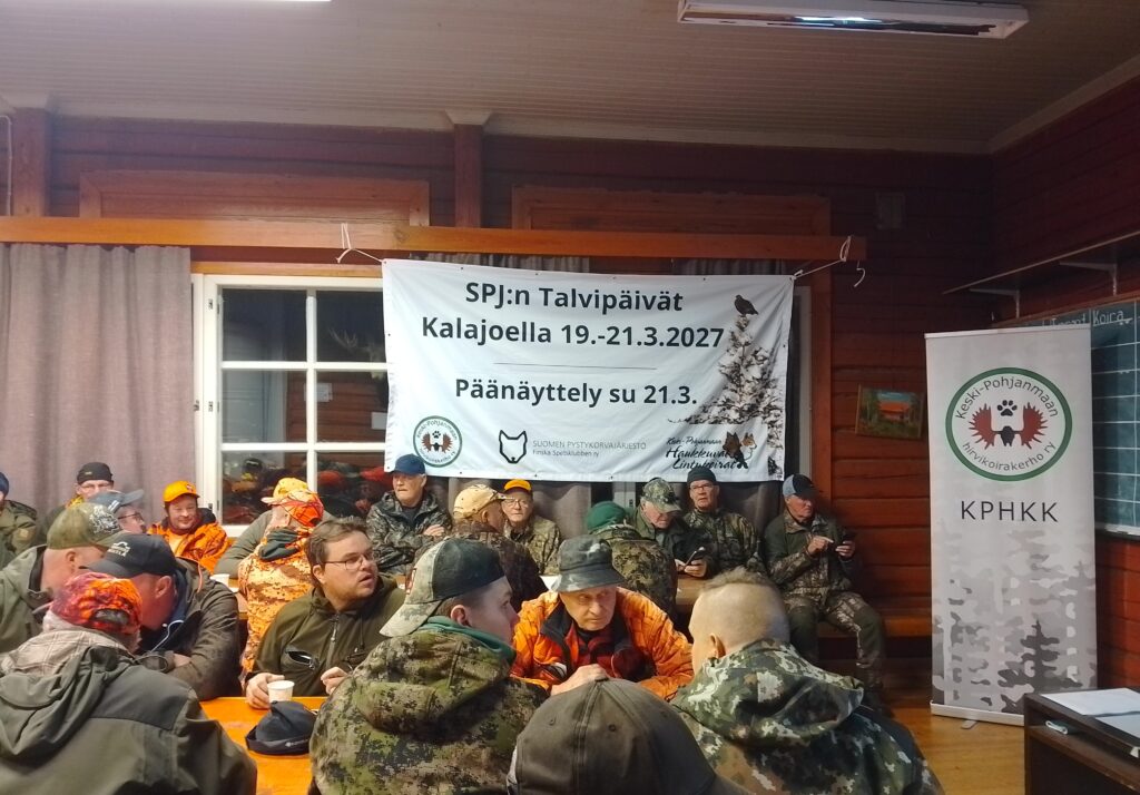 PM Kisat 2025 Kannus Keski Pohjanmaan Hirvikoirakerho R y 